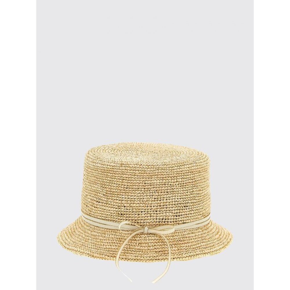 Maison Michel Hat Woman Beige